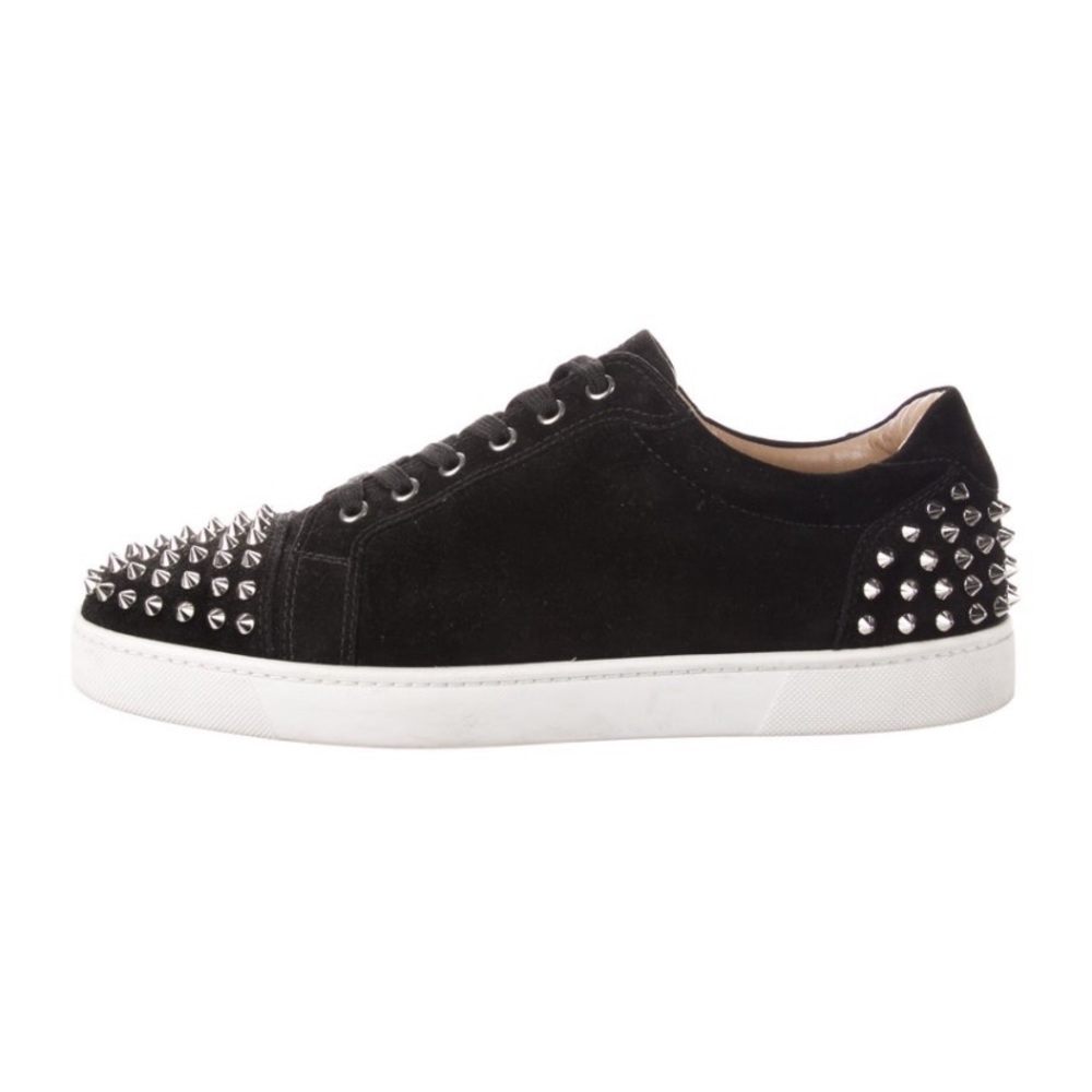 CHRISTIAN LOUBOUTIN SUEDE MEN SNEAKERS SIZE| 11 |  EU 14